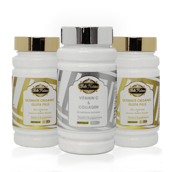 2 GELULES GLUTA + 1 GELULES VITAMINE C