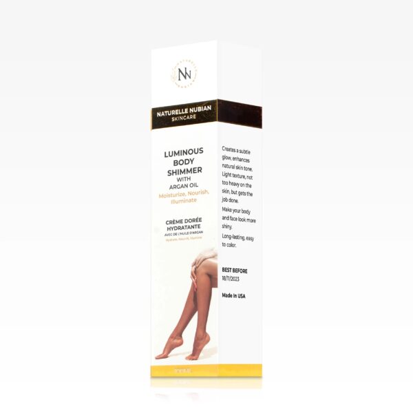 SHIMMER CORPS LUMINEUX – À L'HUILE D'ARGAN (OR) – Image 4