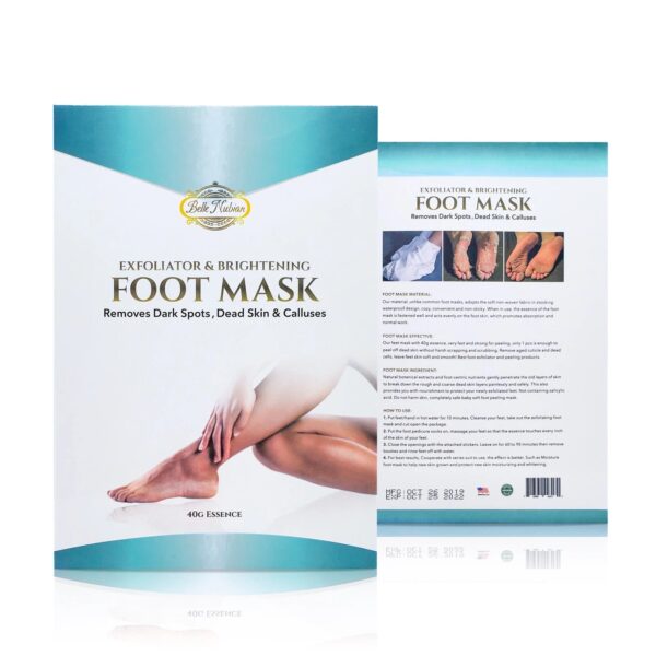MASQUE EXFOLIANT ÉCLAIRCISSANT PIEDS – Image 2