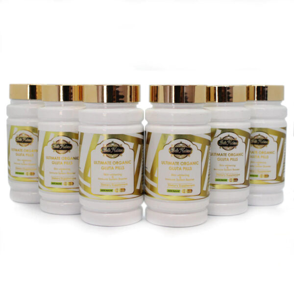 ORGANIC ULTIMATE PILLS (LES PILULES LES PLUS ÉCLAIRCISSANTES) - 6 FLACONS