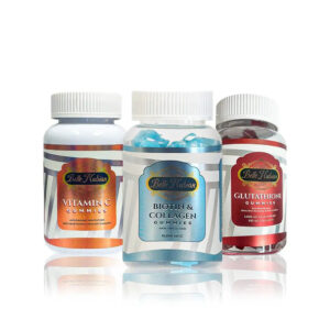 TRIO GUMMIES (BIOTINE & COLLAGÈNE, GLUTA, VITAMINE C)