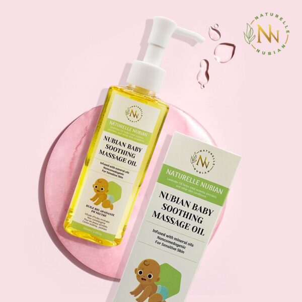 HUILE DE MASSAGE APAISANTE POUR BÉBÉ – Image 3