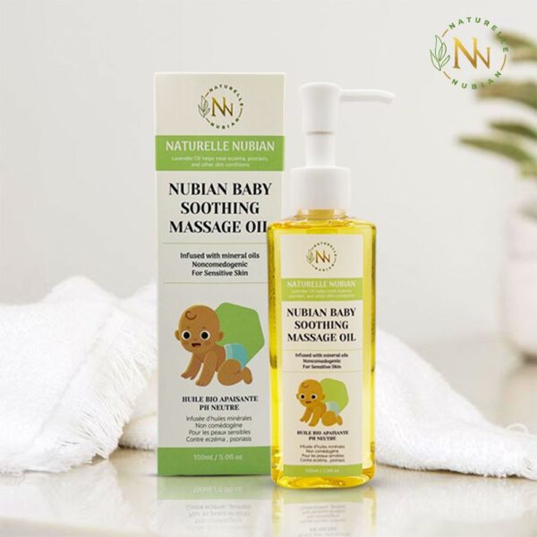 HUILE DE MASSAGE APAISANTE POUR BÉBÉ – Image 2
